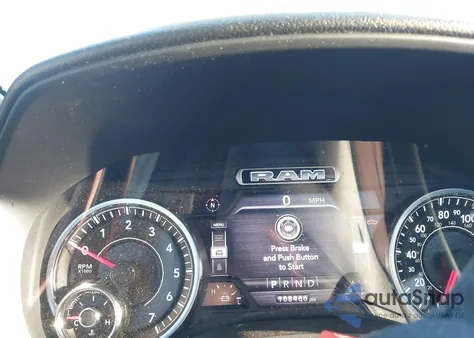 2021 Ram 1500 Big Horn 4X4 5'7 Box z USA, uszkodzony, nr VIN 1C6SRFFT2MN697562